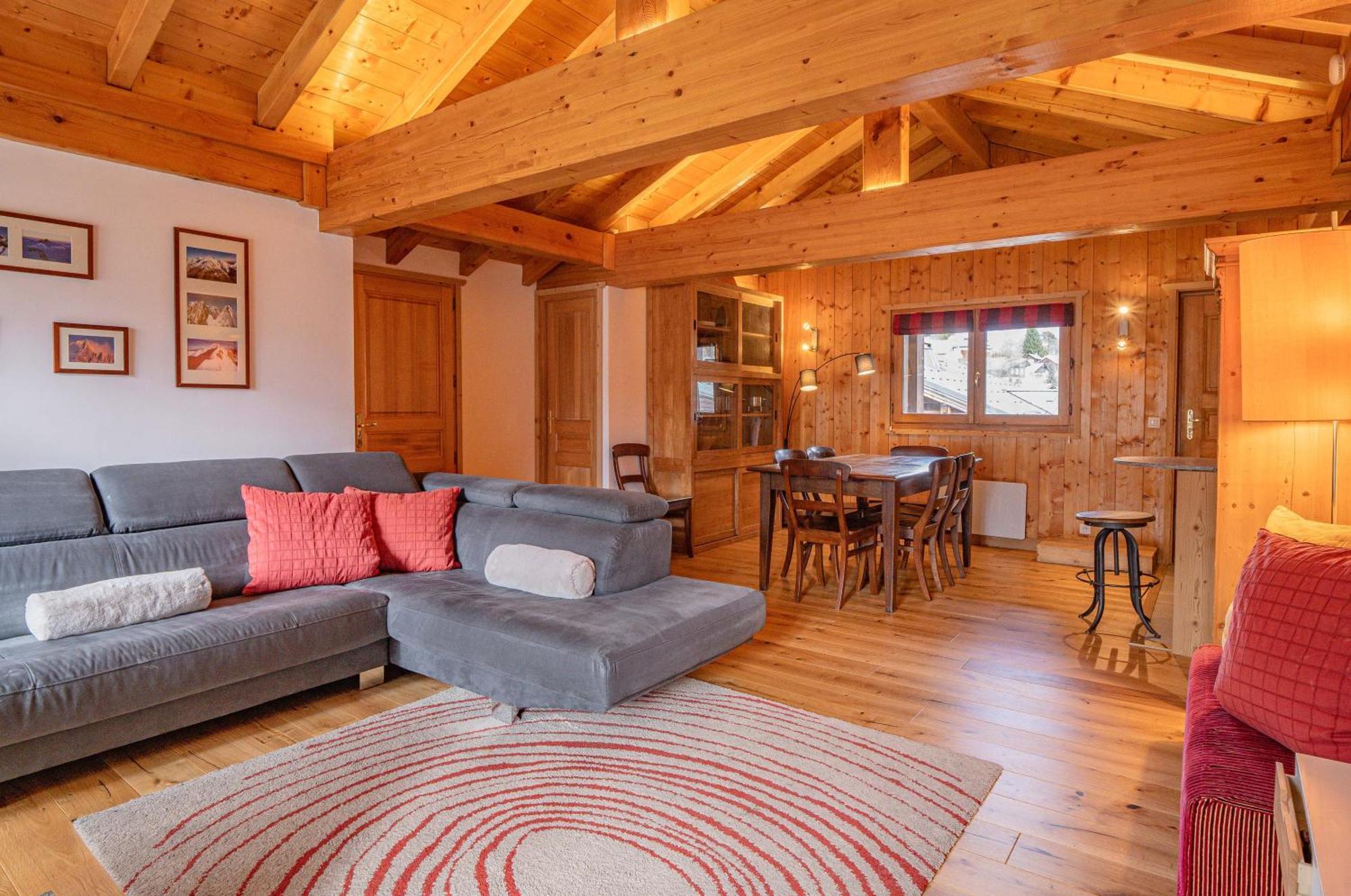 Apartment Capucin - A 3 Bedroom Chamonix Mountain Loft Eksteriør billede