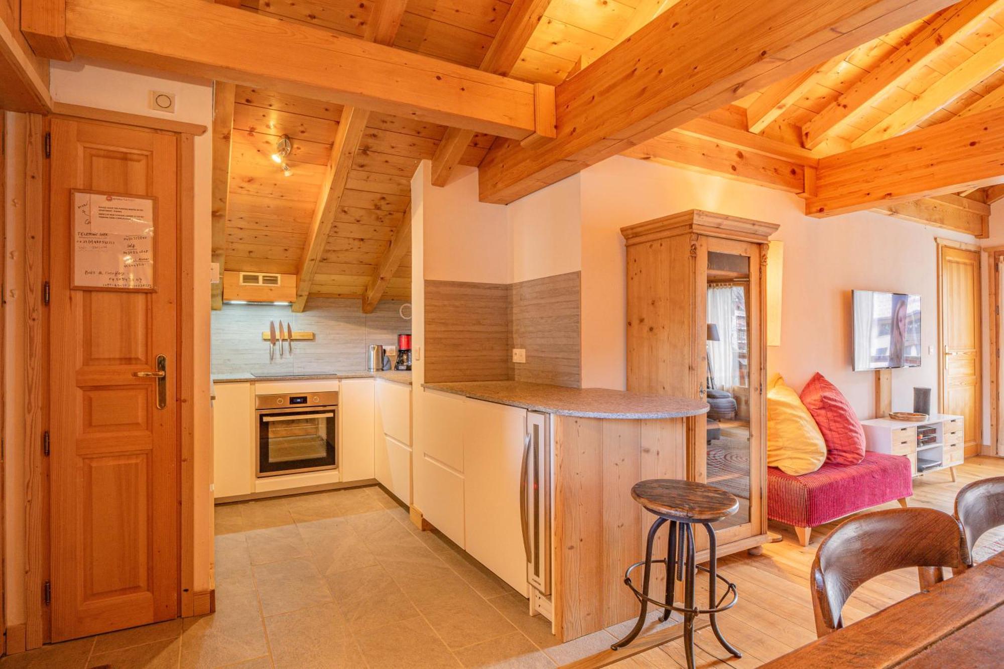 Apartment Capucin - A 3 Bedroom Chamonix Mountain Loft Eksteriør billede