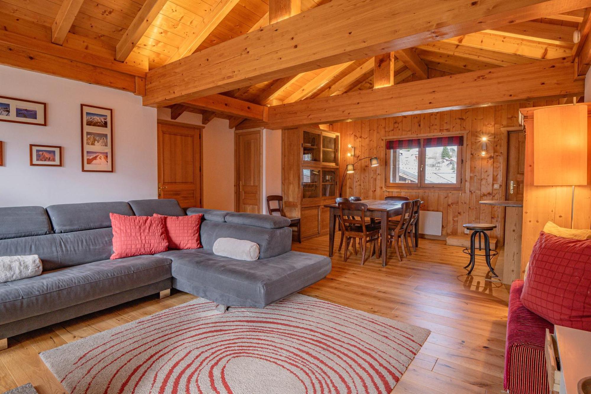 Apartment Capucin - A 3 Bedroom Chamonix Mountain Loft Eksteriør billede